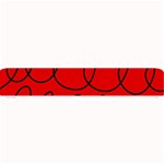 Red Background Wallpaper Small Bar Mat