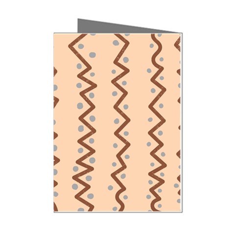 Print Pattern Minimal Tribal Mini Greeting Cards (Pkg of 8) from ZippyPress Left