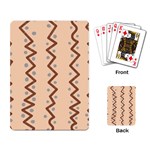 Print Pattern Minimal Tribal Playing Cards Single Design (Rectangle)