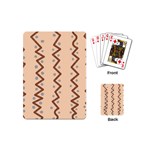 Print Pattern Minimal Tribal Playing Cards Single Design (Mini)