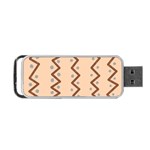 Print Pattern Minimal Tribal Portable USB Flash (One Side)