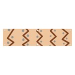 Print Pattern Minimal Tribal Banner and Sign 4  x 1 