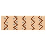 Print Pattern Minimal Tribal Banner and Sign 6  x 2 
