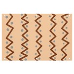 Print Pattern Minimal Tribal Banner and Sign 6  x 4 