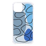 Boho Blue Deep Blue Artwork iPhone 13 TPU UV Print Case