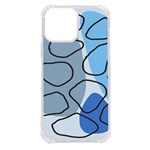 Boho Blue Deep Blue Artwork iPhone 13 Pro Max TPU UV Print Case