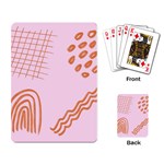 Elements Scribbles Wiggly Lines Retro Vintage Playing Cards Single Design (Rectangle)