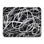 Ink Texture Colorful Blots Red Small Mousepad