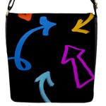 Colorful Arrows Kids Pointer Flap Closure Messenger Bag (S)