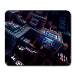 Fractal Cube 3d Art Nightmare Abstract Large Mousepad