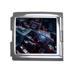 Fractal Cube 3d Art Nightmare Abstract Mega Link Italian Charm (18mm)