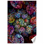 Floral Fractal 3d Art Pattern Canvas 20  x 30 