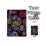 Floral Fractal 3d Art Pattern Playing Cards 54 Designs (Mini)