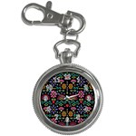 Mexican Folk Art Seamless Pattern Key Chain Watches