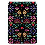 Mexican Folk Art Seamless Pattern Removable Flap Cover (S)