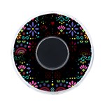 Mexican Folk Art Seamless Pattern On-the-Go Memory Card Reader
