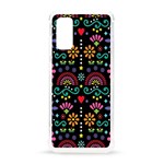 Mexican Folk Art Seamless Pattern Samsung Galaxy S20 6.2 Inch TPU UV Case