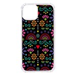 Mexican Folk Art Seamless Pattern iPhone 14 TPU UV Print Case