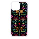 Mexican Folk Art Seamless Pattern iPhone 13 mini TPU UV Print Case