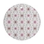 Pattern Texture Design Decorative Ornament (Round)