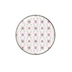 Pattern Texture Design Decorative Hat Clip Ball Marker (4 pack)