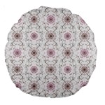 Pattern Texture Design Decorative Large 18  Premium Round Cushions