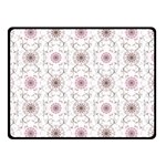 Pattern Texture Design Decorative Two Sides Fleece Blanket (Small)