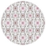 Pattern Texture Design Decorative UV Print Acrylic Ornament Round