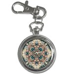 Floral Flora Flower Flowers Nature Pattern Key Chain Watches
