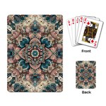 Floral Flora Flower Flowers Nature Pattern Playing Cards Single Design (Rectangle)