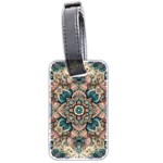 Floral Flora Flower Flowers Nature Pattern Luggage Tag (two sides)