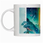 Starry Night Wanderlust: A Whimsical Adventure White Mug