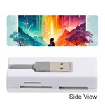 Starry Night Wanderlust: A Whimsical Adventure Memory Card Reader (Stick)