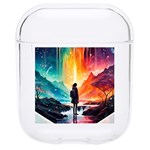 Starry Night Wanderlust: A Whimsical Adventure Hard PC AirPods 1/2 Case