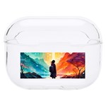 Starry Night Wanderlust: A Whimsical Adventure Hard PC AirPods Pro Case