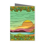 Painting Colors Box Green Mini Greeting Cards (Pkg of 8)