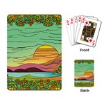 Painting Colors Box Green Playing Cards Single Design (Rectangle)