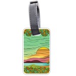 Painting Colors Box Green Luggage Tag (one side)