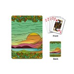 Painting Colors Box Green Playing Cards Single Design (Mini)