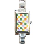 Board Pictures Chess Background Rectangle Italian Charm Watch
