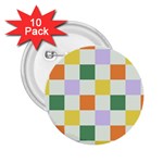 Board Pictures Chess Background 2.25  Buttons (10 pack) 