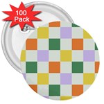 Board Pictures Chess Background 3  Buttons (100 pack) 