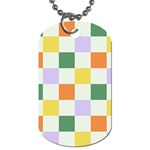Board Pictures Chess Background Dog Tag (One Side)