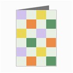 Board Pictures Chess Background Mini Greeting Card