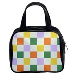 Board Pictures Chess Background Classic Handbag (Two Sides)