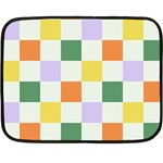 Board Pictures Chess Background Fleece Blanket (Mini)