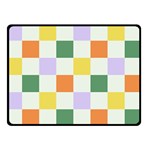 Board Pictures Chess Background Two Sides Fleece Blanket (Small)