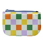 Board Pictures Chess Background Large Coin Purse