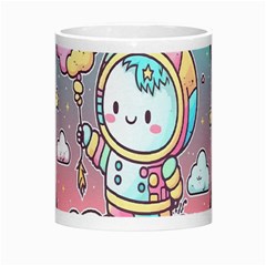 Boy Astronaut Cotton Candy Childhood Fantasy Tale Literature Planet Universe Kawaii Nature Cute Clou Morph Mug from ZippyPress Center