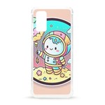 Boy Astronaut Cotton Candy Childhood Fantasy Tale Literature Planet Universe Kawaii Nature Cute Clou Samsung Galaxy S20 6.2 Inch TPU UV Case